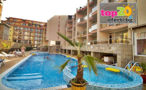Лято на НИСКИ ЦЕНИ на 80 м от плажа! Нощувка с Ultra All Inclusive или All Inclusive + Открит басейн, Детски басейн и Джакузи в хотел Тропикс, Свети Влас, от 69 лв. на човек
