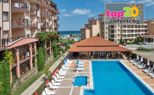 Семейна Почивка на Морския Бряг! Нощувка с All Inclusive + 4 бр. Басейни за Деца и Възрастни + Чадъри и Шезлонги на Плажа + Анимация и Спорт на Първа Линия в Хотел Саут Бийч, Царево, от 115 лв./Човек. Дете до 12 Год. - Безплатно! ...