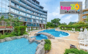 Приказно Лято в Китен! Нощувка с All Inclusive Plus на Първа Линия + Външни Отопляеми Басейни за Деца и Възрастни + Детски Кът с Аниматор в Хотел Каменец 4*, Китен, от 46.65 €/91.28 лв.на човек! Дете до 12 Год. - Безплатно! ...